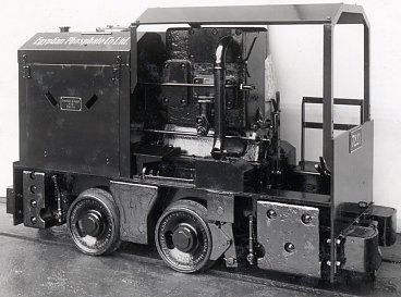 Grubenlokomotive 11 PS bauj. 1936 geliefert an Egyptian Phosphate (Foto: IFA-Museum)