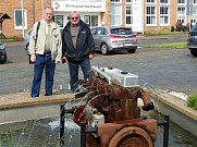 besuch V. Lange 2024 (Foto: W. Geiger)