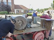 Die 4 Stufen der Restaurierung (Foto: IFA-Museum)