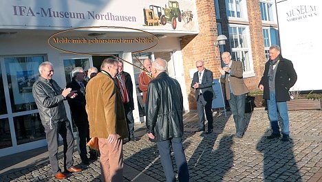 Bild: Begr&uuml;&szlig;ung im Museum