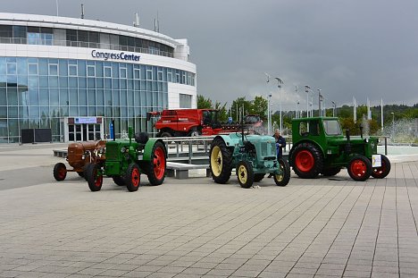 Bild: Unser Platz am Vortag