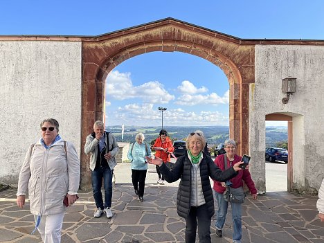Bild: endlich auf der Burg