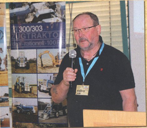 W. Jähn beim Vortrag (Foto: R. Schmidt)