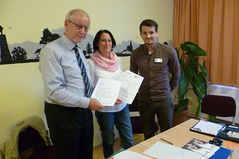 ein neues Mitglied (Foto: hgf)