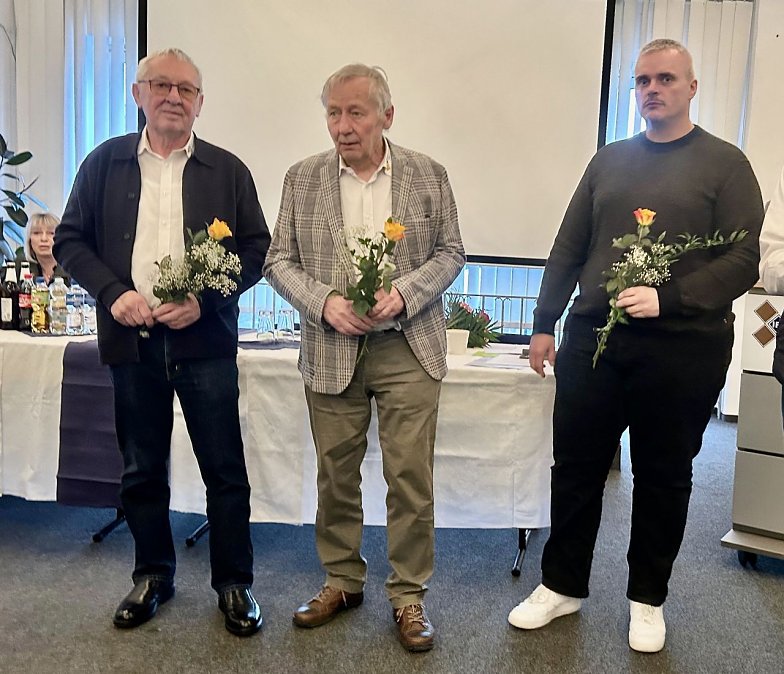 von li. U. K&uuml;rbis, H.-G. Franke, A. Ripke (Foto: S. Heinemann)